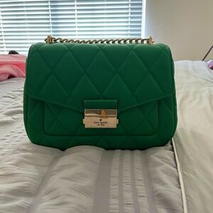 Green and Gold Kate Spade Purse